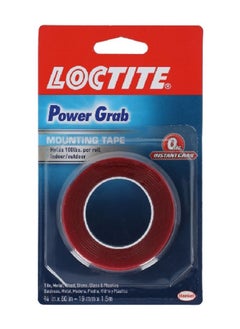 Loctite Instant Grab Double Sided Tape Red 3/4 x 60 Inch 1360350 
