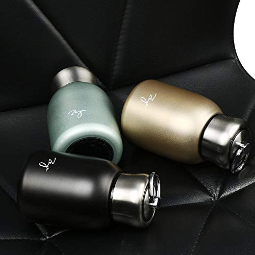 Gets Mini 9 oz Stainless Steel Water Bottle, 280ML Vacuum Insulated Water Bottle Leak Proof Sport Tumbler Cup Hot and Cold Water Bottle (Silver) - Image 4