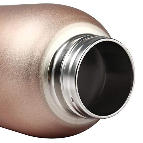 Gets Mini 9 oz Stainless Steel Water Bottle, 280ML Vacuum Insulated Water Bottle Leak Proof Sport Tumbler Cup Hot and Cold Water Bottle (Silver) - Image 5