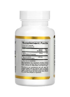 California Gold Nutrition Mastic Gum 500 Mg 60 Veggie Capsules  - Image 2