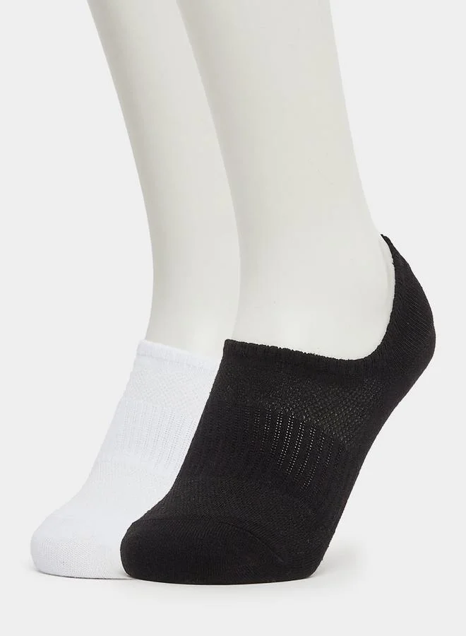Styli Styli Set of 2 - Breathable No Show Socks Comfortable