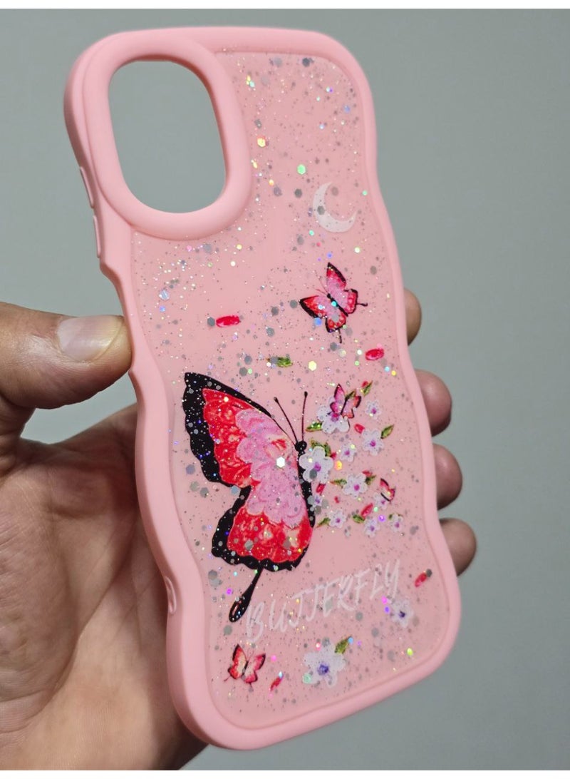Butterfly Print Back Cover Compatible With Phone Samsung Galaxy A07 - Image 2