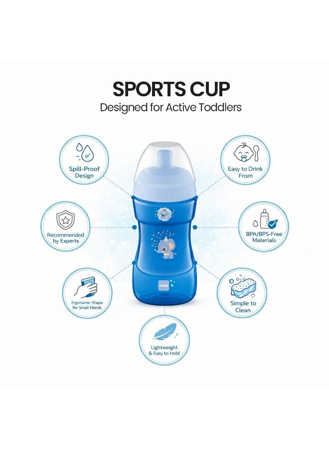 Mam Baby Sports Cup Blue  Celebrations - Image 3