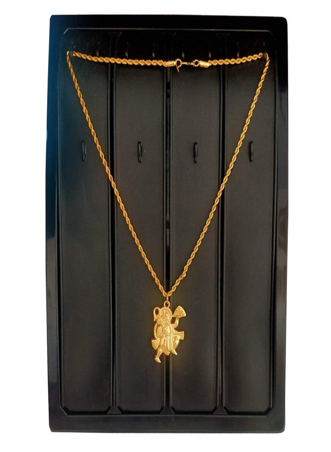 Sullery Religious Jewelry Pawan Putra Hanuman Bajrangbali Gold Brass,Zinc Metal 01 Necklace Pendant for Men and Women - Image 4