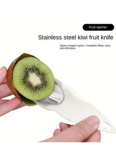 Goolsky Premium Stainless Steel Kiwi Fruit Knife - Effortless Digging, Peeling, And Scooping - Ergonomic Handle for Comfortable Grip - Rust-Resistant - Easy to Clean  - Image 3