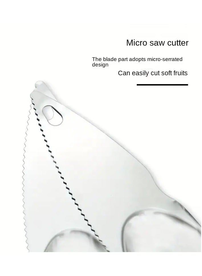 Goolsky Premium Stainless Steel Kiwi Fruit Knife - Effortless Digging, Peeling, And Scooping - Ergonomic Handle for Comfortable Grip - Rust-Resistant - Easy to Clean  - Image 4