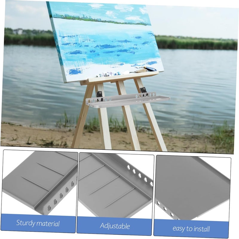 تصميم عملي شائع صينية حامل الرسم DOITOOL، صينية حامل الرسم للعرض والتقديم، رف قابل للفصل، بلاستيك للطلاء للطلاب توصيل خلال أيام العمل صفقة رابحة محلي وعابر شحن مفضل بعد التجربة سهل الالتقاط والاستخدام - Image 3