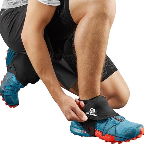 Salomon TRAIL GAITERS LOW Running Gaiters , BLACK, 9.5-12 - Image 5