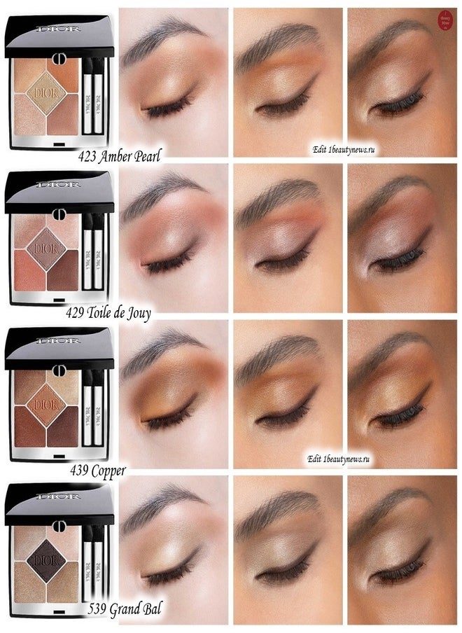 Dior Addict - Diorshow 5 Colors Eyeshadow Palette 689 Mitzah 5 oz /147 ml - Image 1