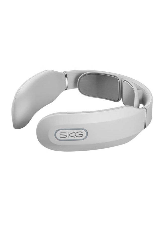 Skg Neck Massager K3, Neck Massager With Heat Therapy, Electromagnetic Pulse U-shaped Pillow, Light Gray - Image 4