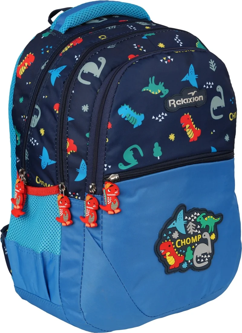اس واي جي Boy's Nutrition Waterproof 4 Compartment School Backpack 1350MAVIDINAZOR