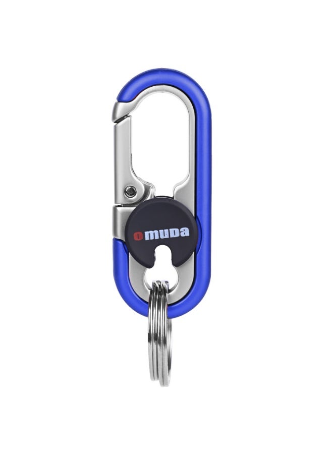 أومودا ميدالية مفاتيح معدنية فاخرة وأنيقة بخطاف قفل للرجال والنساء - Image 1