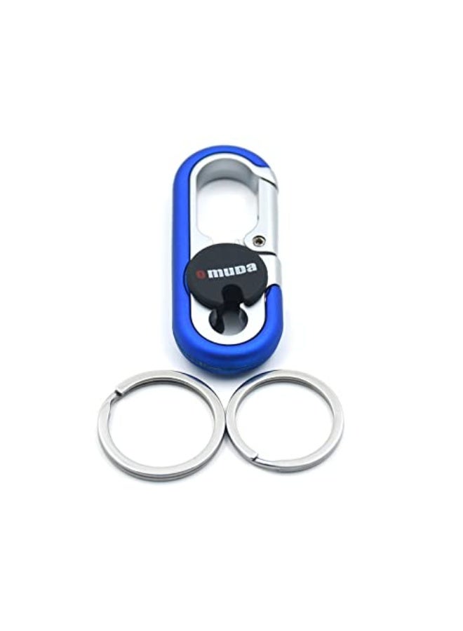 أومودا ميدالية مفاتيح معدنية فاخرة وأنيقة بخطاف قفل للرجال والنساء - Image 4