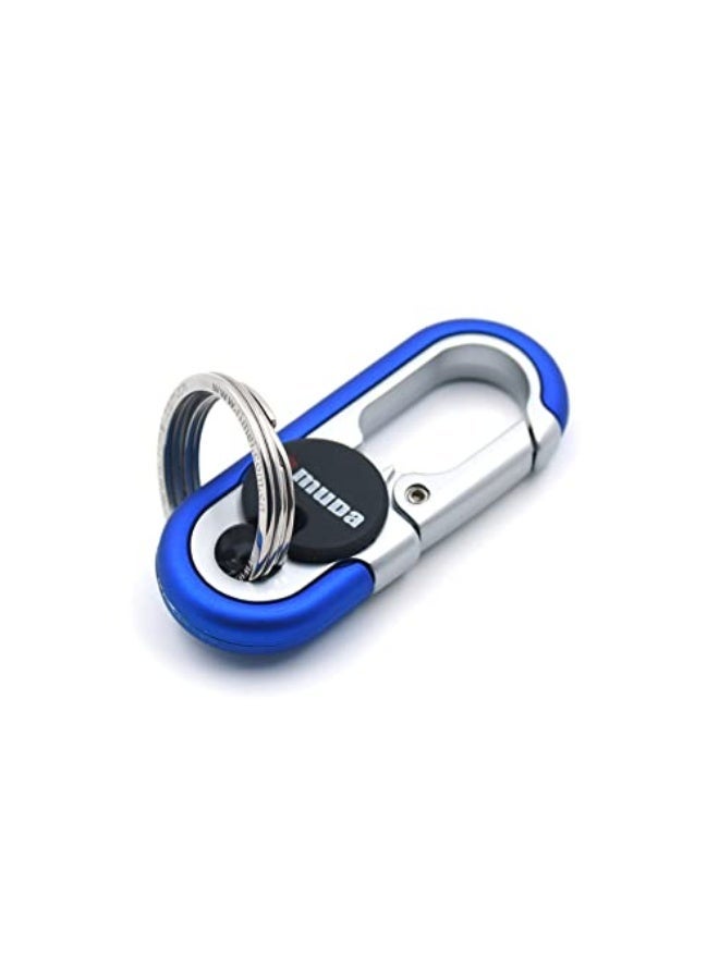 أومودا ميدالية مفاتيح معدنية فاخرة وأنيقة بخطاف قفل للرجال والنساء - Image 3