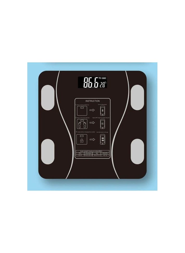Generic Multifunctional Bluetooth Scale Fat Scale Weight Scale  - Image 3