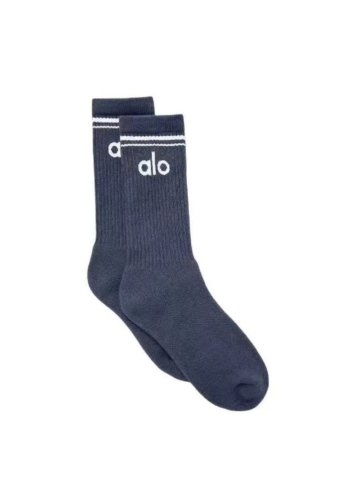 Alo Yoga Meia  Unisex Half-Crew Throwback Long tube