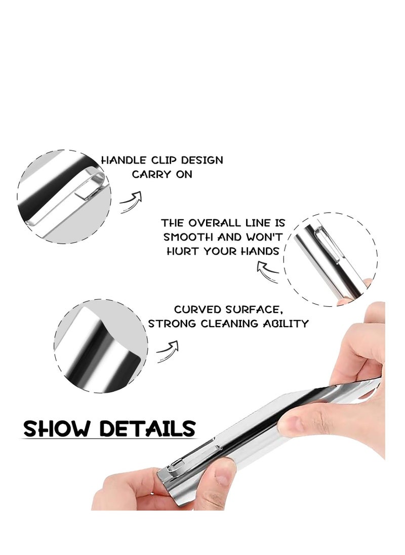 Generic - 2pcs Table Crumb Sweeper,Crumb Sweeper for Tablecloth,Stainless Steel Crumber Tool Crumbers for Servers Waiters and Waitresses - Image 1