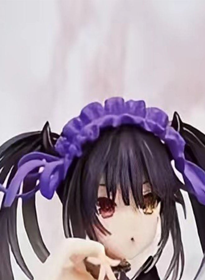 هالامودو كورومي حي توكيساكي في زي الشيطان الأرجواني أنيمي ظريف الشكل نموذج سطح المكتب أو ديكور السيارة، أفضل اختيار 20 سم - Image 1