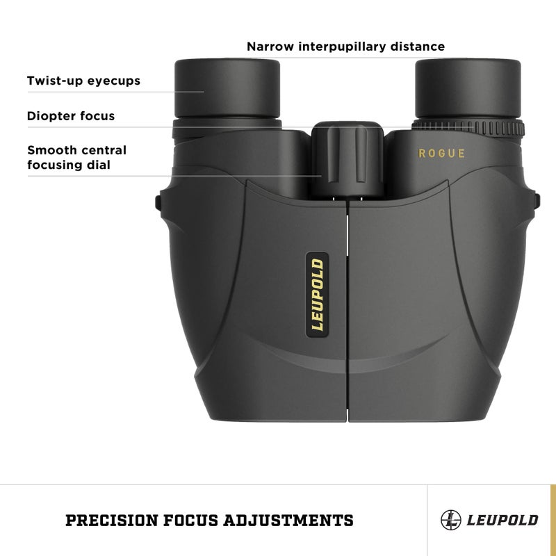 Leupold BX-1 Rogue Binoculars, 10x25mm (59225) - Image 3