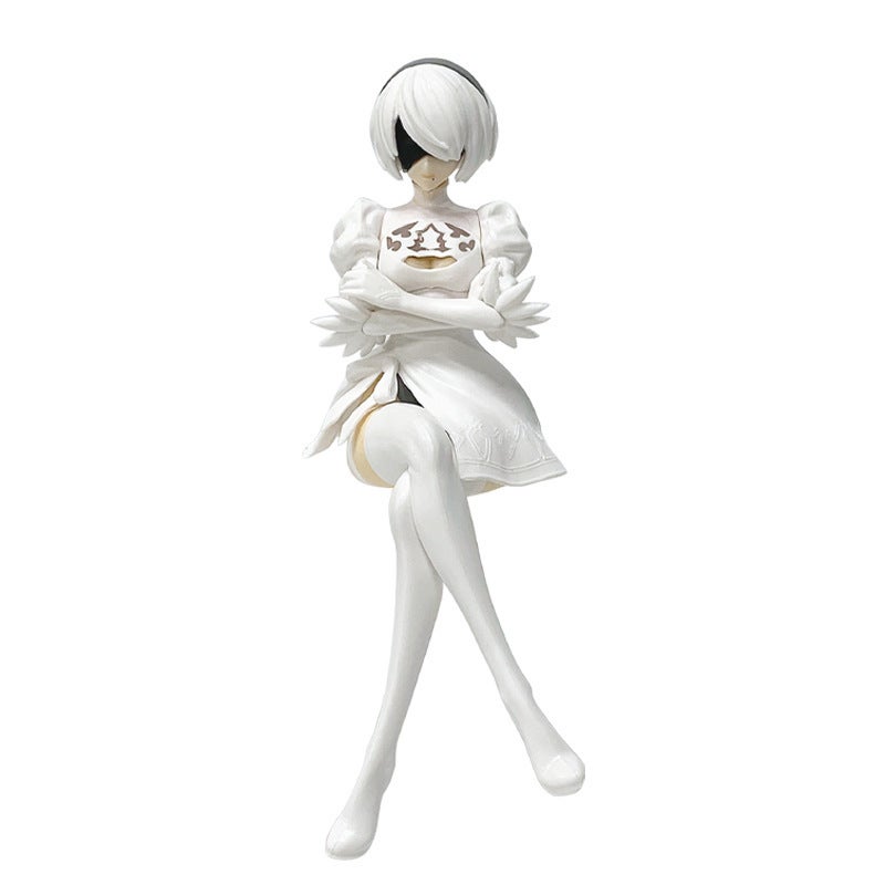 YoRHa 2B & A2 NieR:Automata PVC Figure Statue - Image 5