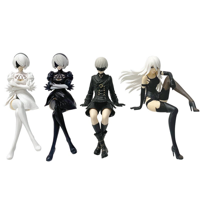 YoRHa 2B & A2 NieR:Automata PVC Figure Statue - Image 1