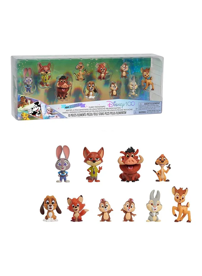 ديزني D100 Celebration Figures (Furry Friendships)