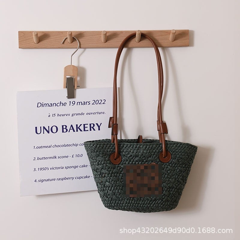 Tote Bag with Green Fabric, Easy Store and Carry Design - Image 2