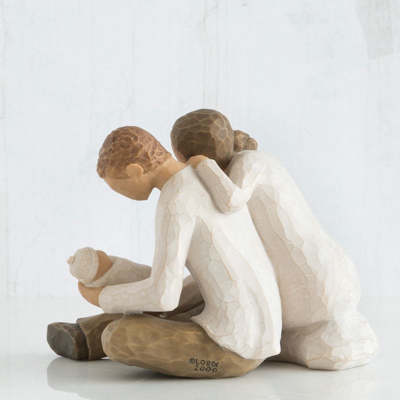 Willow Tree New Life, Celebrating The Miracle of New Life, A Gift for First Time Parents or Those Growing Their Families, Loving Relationships Between Parents and Child, Sculpted Hand-Painted Figure - Image 3