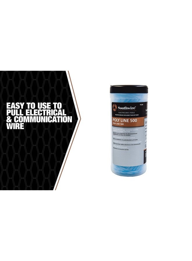 Southwire PL500 Ligne Poly Line 210lb tensile strength, 500 ft - Image 1