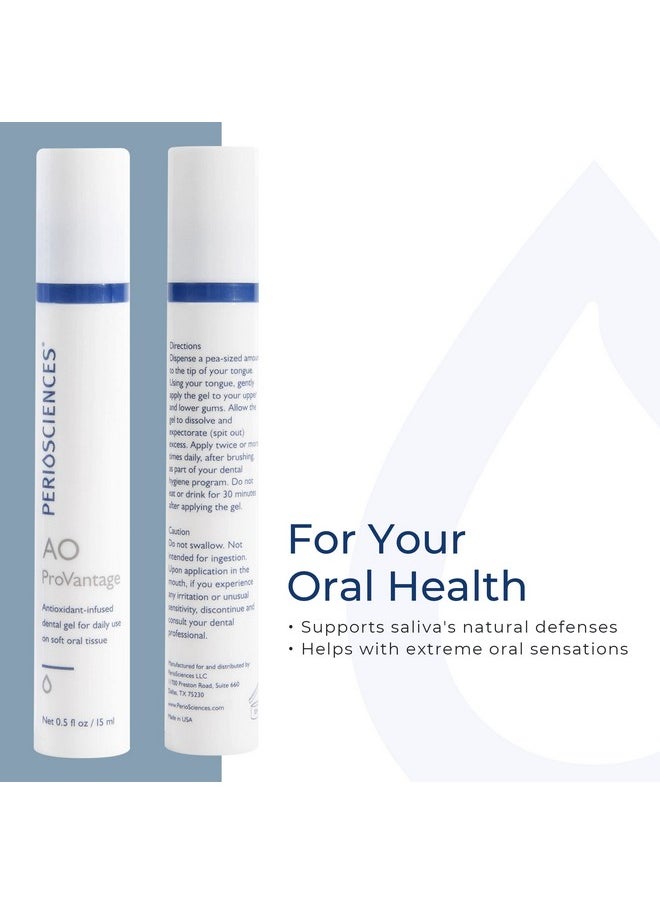 PerioSciences - Ao Provantage Dental Gel With Antioxidants Oral Gum Gel Oral Care To Maintain Gum Health 0.5 Fl. Oz / 15Ml - Image 1