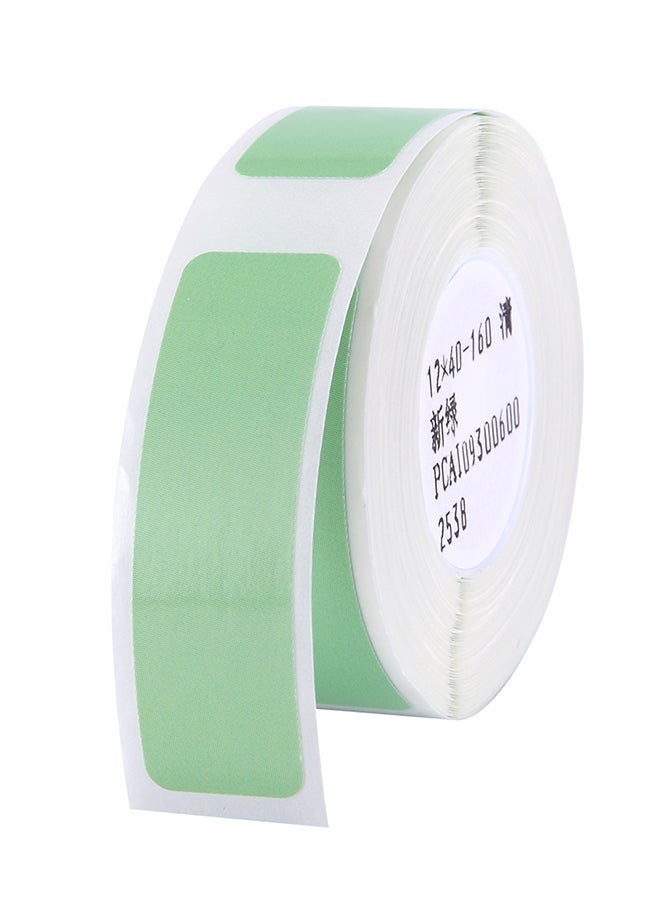 Generic Waterproof Thermal Barcode Printing Label Paper Green  - Image 1