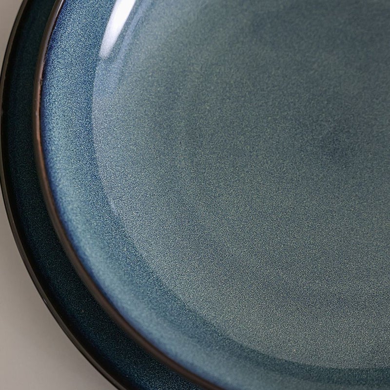 DANUBE HOME Bahri 30-Piece Stoneware Dinner Set - Blue - Serves 6 - Image 4