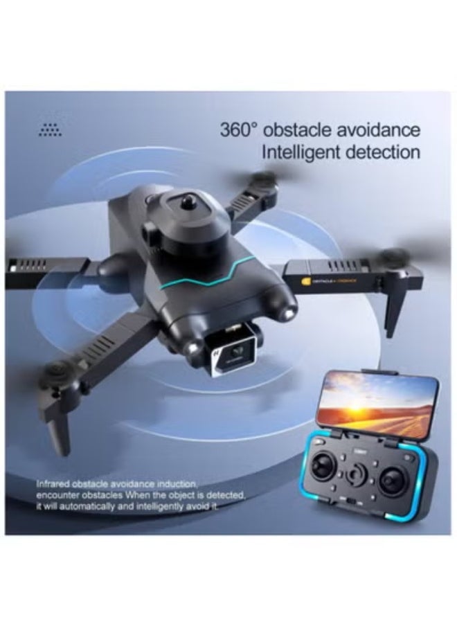 AROAQ - S96 Mini Drone 4K HD Camera Remote Control Quadcopter 4 Sided Obstacle Avoidance 2.4GHz FPV Quadcopter Headless Mode Remote Control 3D Flip Drone with Storage Box - Image 1
