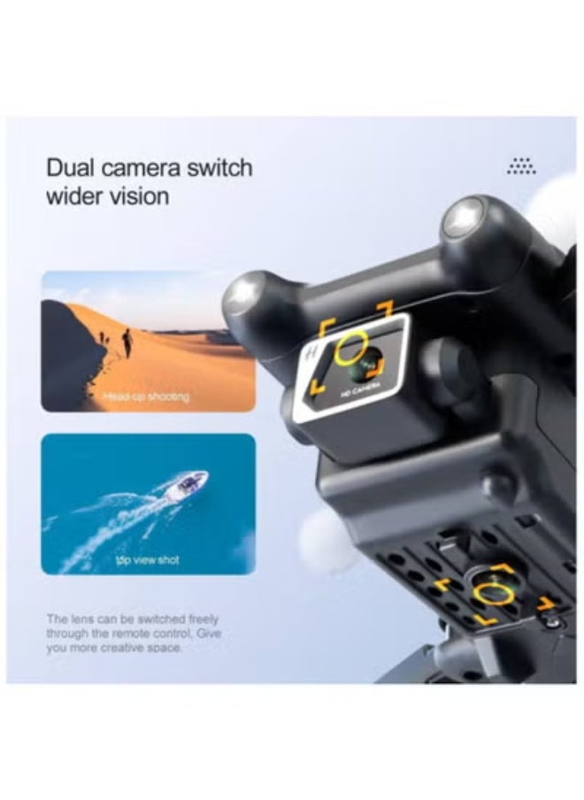 AROAQ - S96 Mini Drone 4K HD Camera Remote Control Quadcopter 4 Sided Obstacle Avoidance 2.4GHz FPV Quadcopter Headless Mode Remote Control 3D Flip Drone with Storage Box - Image 1