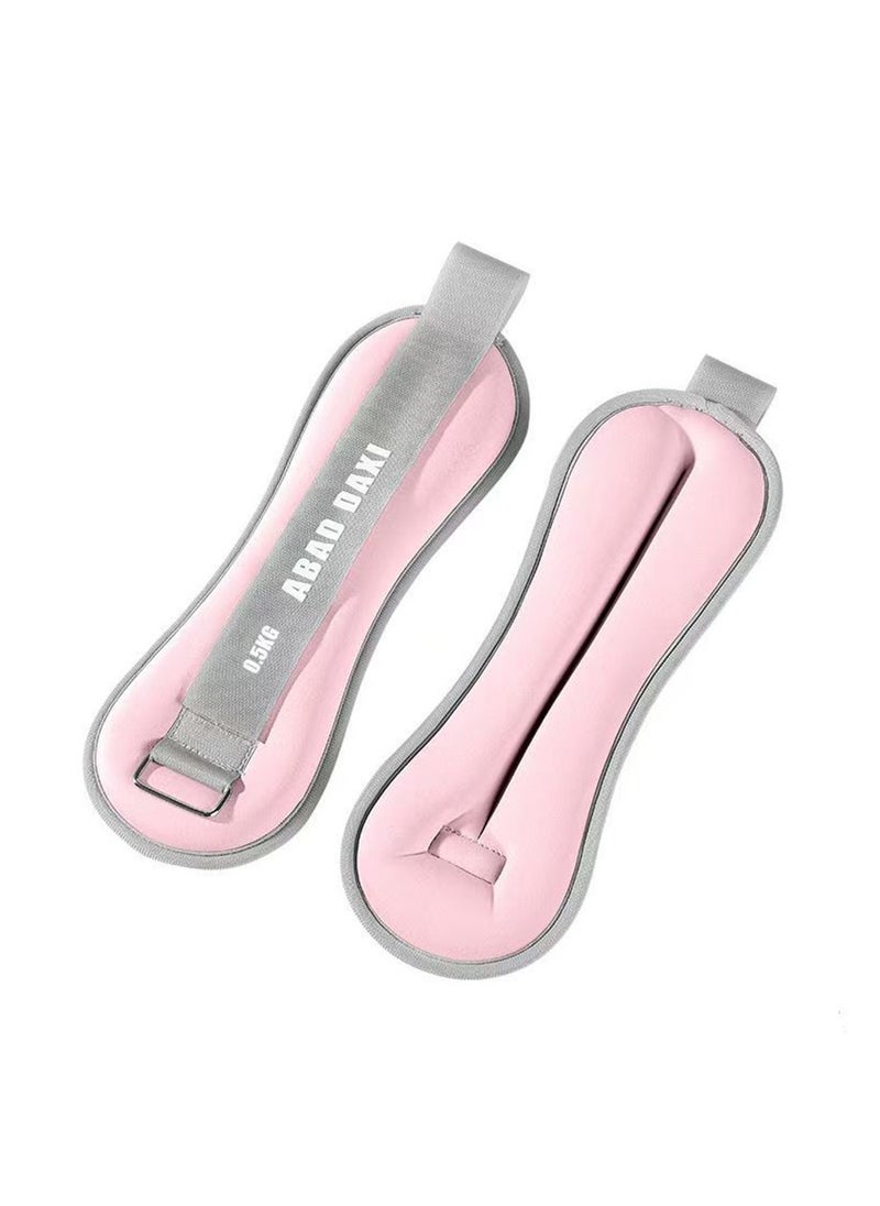 Generic Adjustable ankle and wrist weight-bearing training equipment set 1KG/3KG/4KG - anti-slip adhesive, suitable for both men and women's rehabilitation and fitness equipment, suitable for dancing, jogging, home exercise, and children's training  - Image 1
