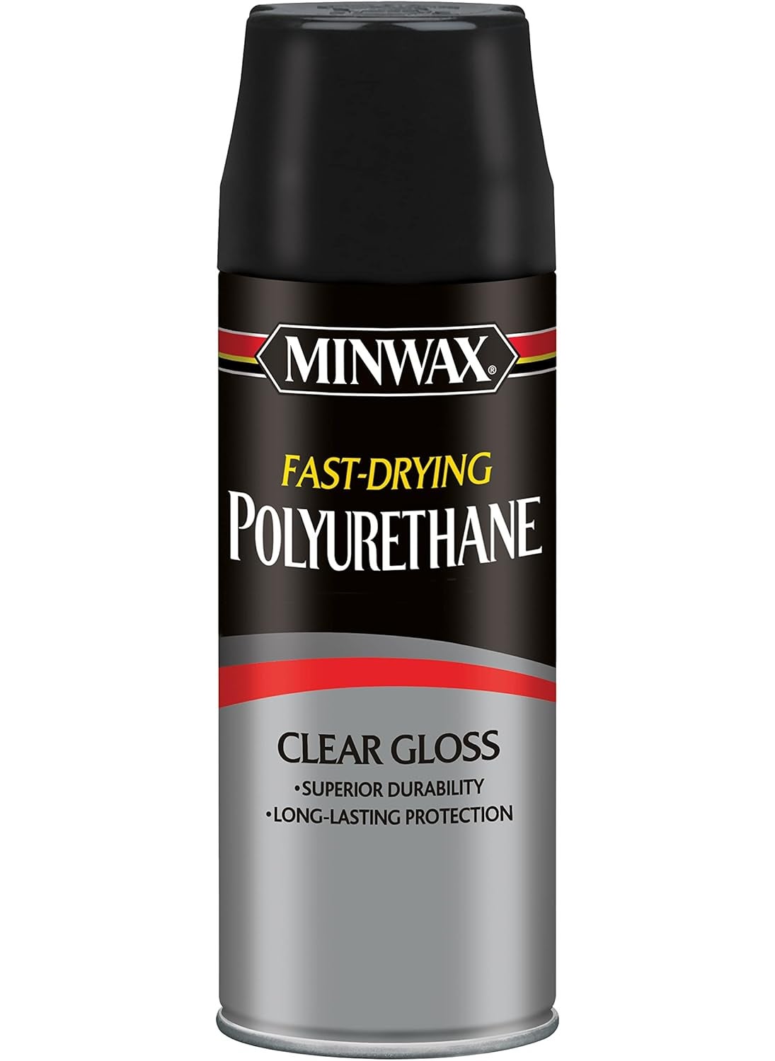Minwax Minwax Fast Drying Polyurethane Spray Protective Wood Finish ClearWarm Gloss 115 oz Aerosol Can  Packaging May Vary  - Image 1