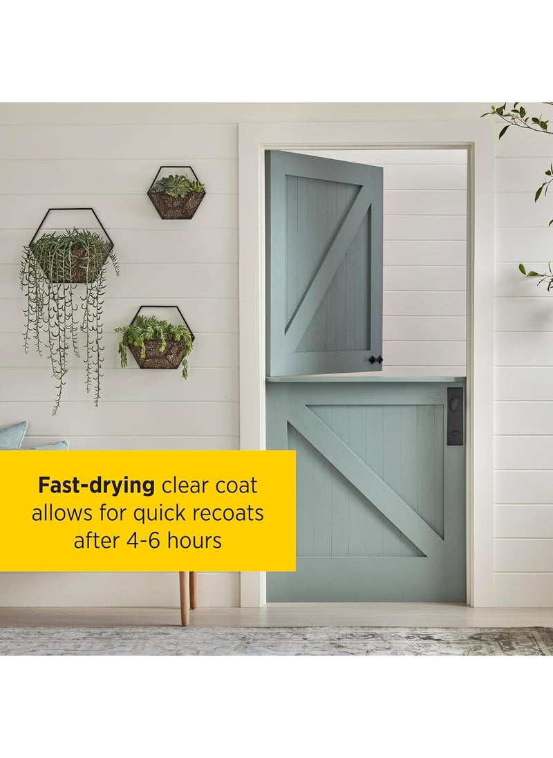 Minwax Minwax Fast Drying Polyurethane Spray Protective Wood Finish ClearWarm Gloss 115 oz Aerosol Can  Packaging May Vary  - Image 3