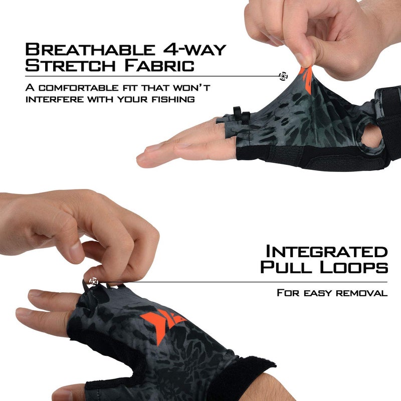 Kastking KastKing Gill Raker Gloves UPF50+ Fishing Gloves UV Protection Gloves Sun Gloves for Men Or Women for Fishing, Outdoor, Kayaking, Rowing, Sailing, Canoeing, Hiking, Biking - Image 5