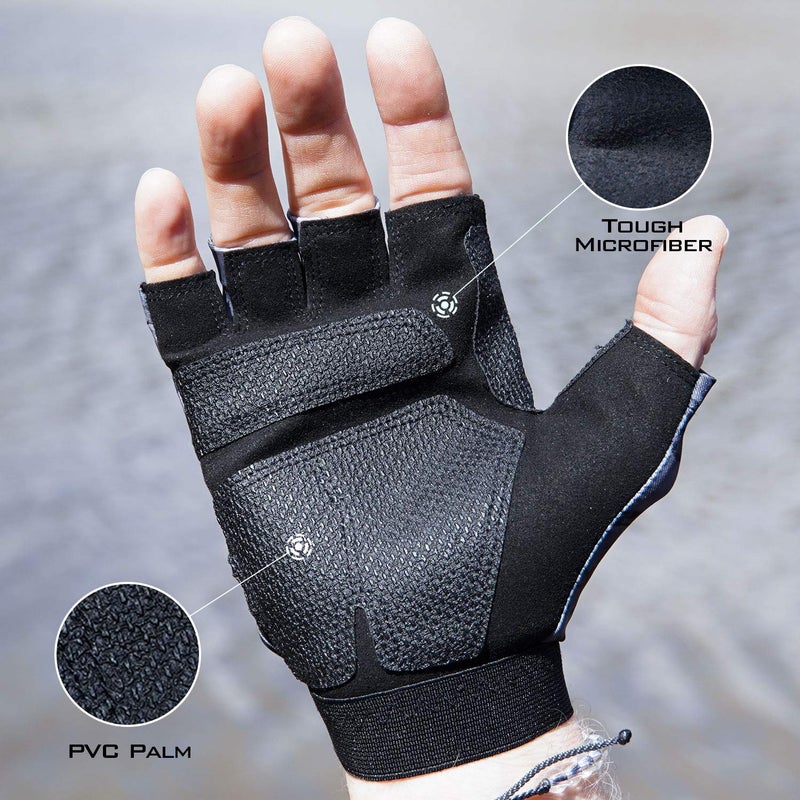 Kastking KastKing Gill Raker Gloves UPF50+ Fishing Gloves UV Protection Gloves Sun Gloves for Men Or Women for Fishing, Outdoor, Kayaking, Rowing, Sailing, Canoeing, Hiking, Biking - Image 4