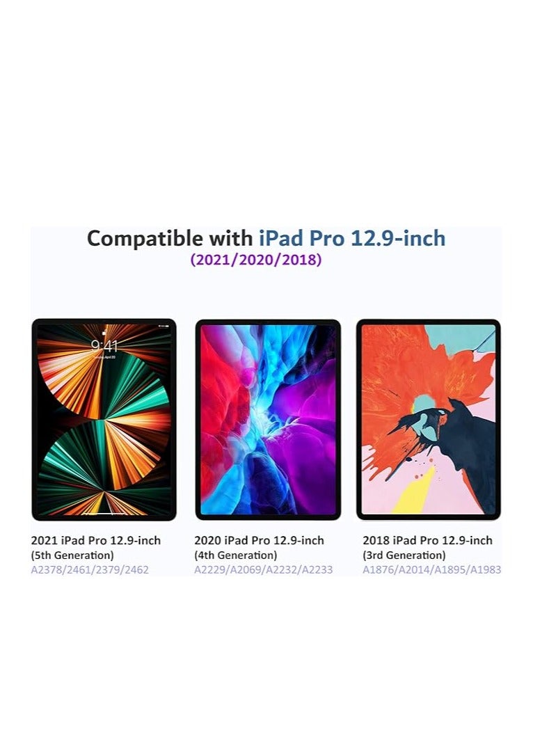 كوبلو اسكرينة Coblue GlassPro ضد الكسر لآيباد برو 12.9 بوصة (2022 / 2021 / 2020 / 2018) – حماية شاشة كاملة ووضوح عالي - Image 3