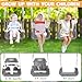 TOREVSIOR Toddler Swing 3in1 Swing Sets for Backyard Baby Swing OutdoorIndoor Toddler Swing Set Suitable for Children 6 Months and Older Black - Image 4