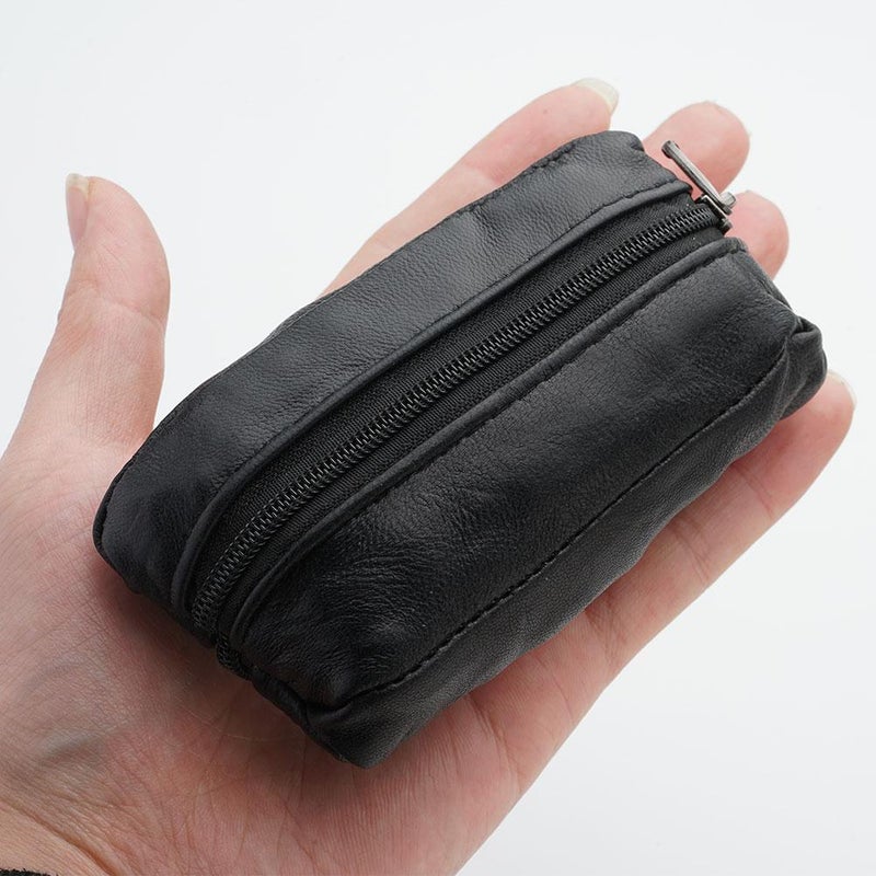 Women's coin purse, genuine leather key pouch, fashionable clutch coin purse - Image 3