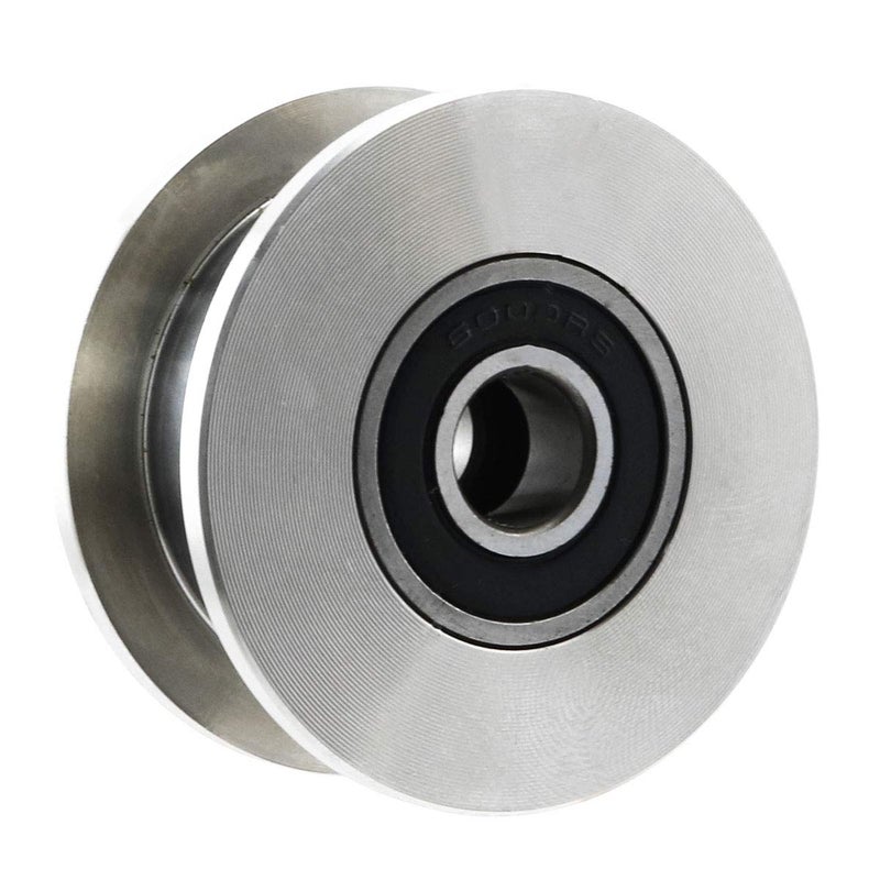 Heyous H Groove Stainless Steel Silent Pulley - 600Lb  Silver Tone - Image 2