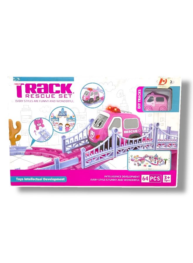 "Track Rescue Set" DIY Toy - Image 1