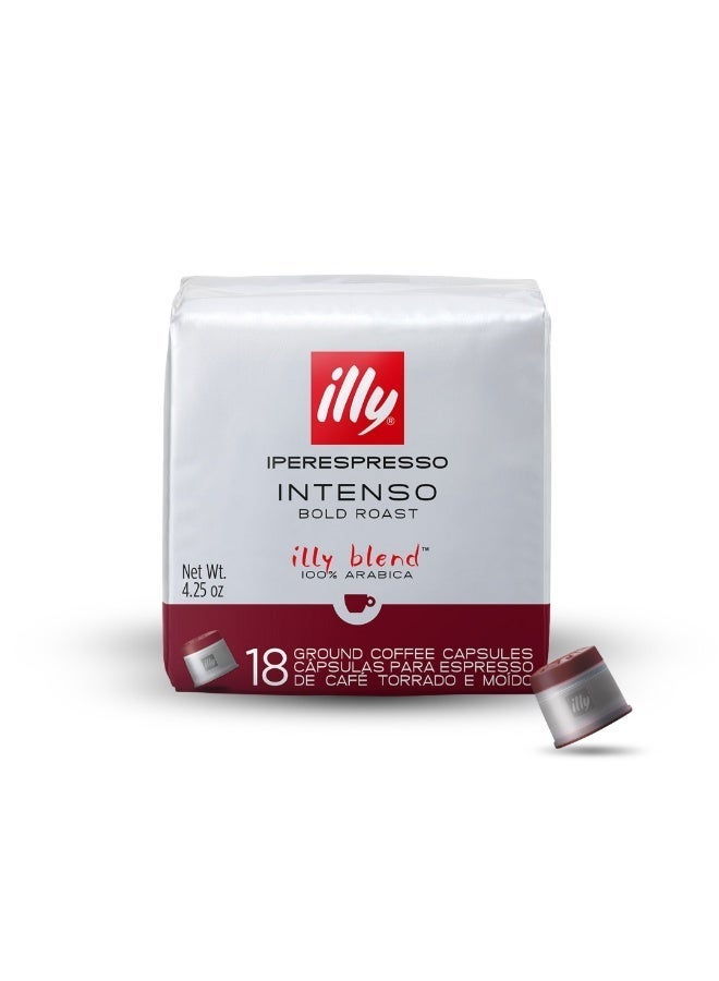 Illy Iperespresso Intenso Coffee Capsules – Dark Roast, Full-Bodied 100% Arabica– Pack of 2 - Image 2