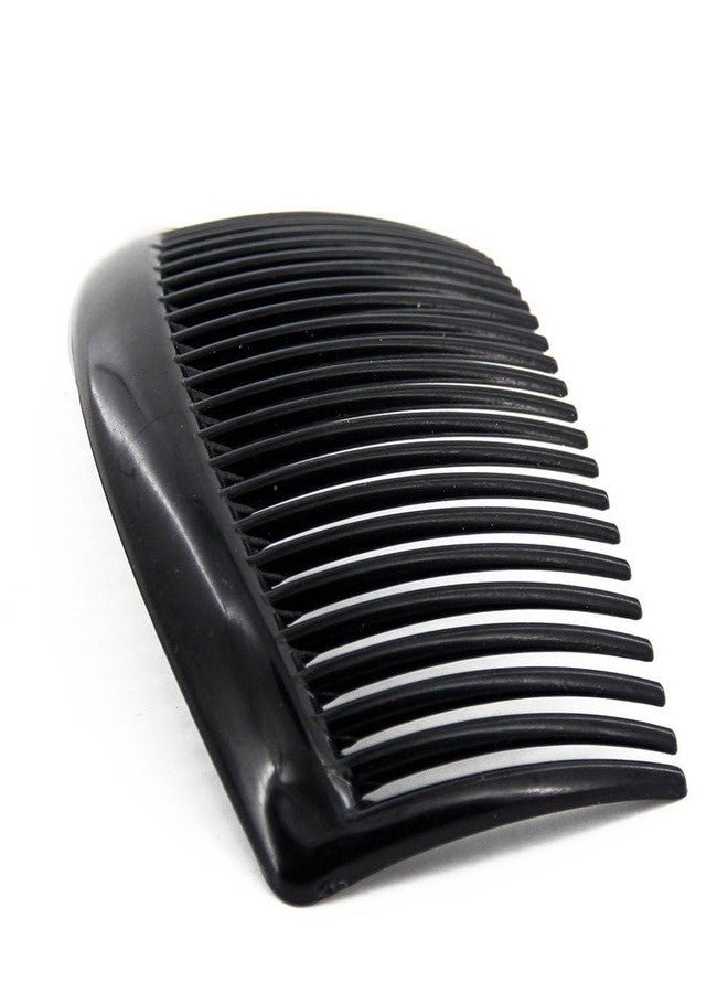 VORSET (Pack of 4) Thin Side Comb (Black) Hair Clip Hairpin Plastic Hair Slides Side Comb Juda Pin slide Clip Hairpin Combs Hair Accessories for Women and Girls - Image 5