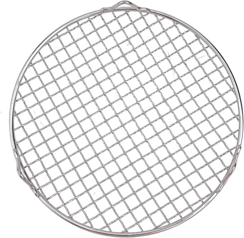 All-scene compatible build Round Cooling Rack 201 Stainless Steel Wire Grid for Oven Grill Baking Drying Steaming BBQ Pies Cakes Pizza Multiple Sizes Silver(24cm) N/S/C nationwide deliver Safe material Intercity storage hub Cross product compatible Simple multi-feature practical build Elegant multi-option build Trusted all-purpose quality Major city pickup option User friendly optimized build Classic trendy design picks Market need oriented construction Flat working surface General need oriented design Intra-city fast distribution Lightweight Heavy load resistant Gulf climate fit Gulf standard sizing alternatives One piece build Connectable modular High precision lightweight material Single & bulk use compatible Budget global standard quality Neat shape - Image 3