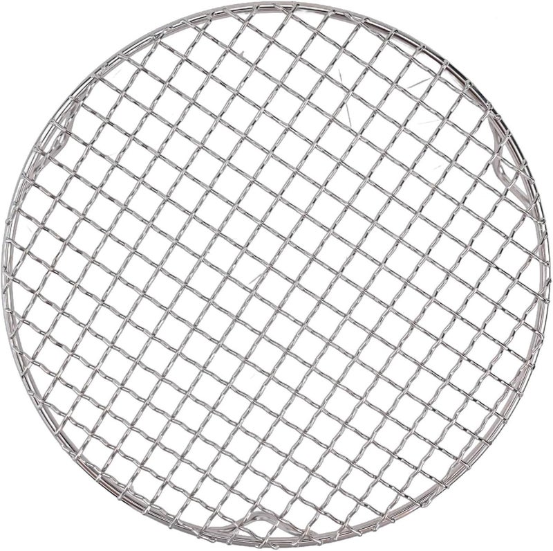 All-scene compatible build Round Cooling Rack 201 Stainless Steel Wire Grid for Oven Grill Baking Drying Steaming BBQ Pies Cakes Pizza Multiple Sizes Silver(24cm) N/S/C nationwide deliver Safe material Intercity storage hub Cross product compatible Simple multi-feature practical build Elegant multi-option build Trusted all-purpose quality Major city pickup option User friendly optimized build Classic trendy design picks Market need oriented construction Flat working surface General need oriented design Intra-city fast distribution Lightweight Heavy load resistant Gulf climate fit Gulf standard sizing alternatives One piece build Connectable modular High precision lightweight material Single & bulk use compatible Budget global standard quality Neat shape - Image 1