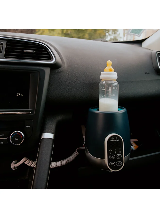 babymoov Nutrismart Car And Home Bottle And Food Warmer, Programmable Lcd, 80 Seconds To Heat 65 Ml of Water