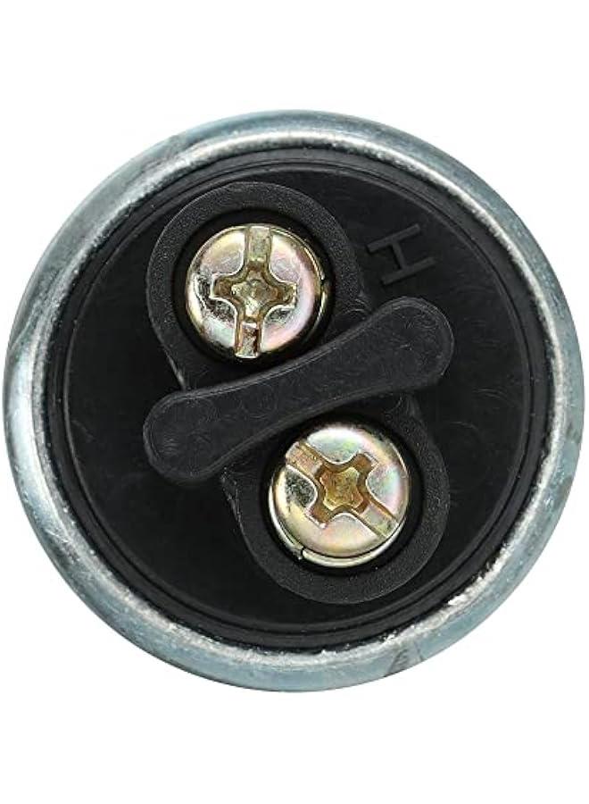 Loquat 2PCS Heavy Duty Momentary Switch 50A 12/24V Waterproof Switch Push on Car Boat Track Horn Engine Start Starter Silver - Image 5